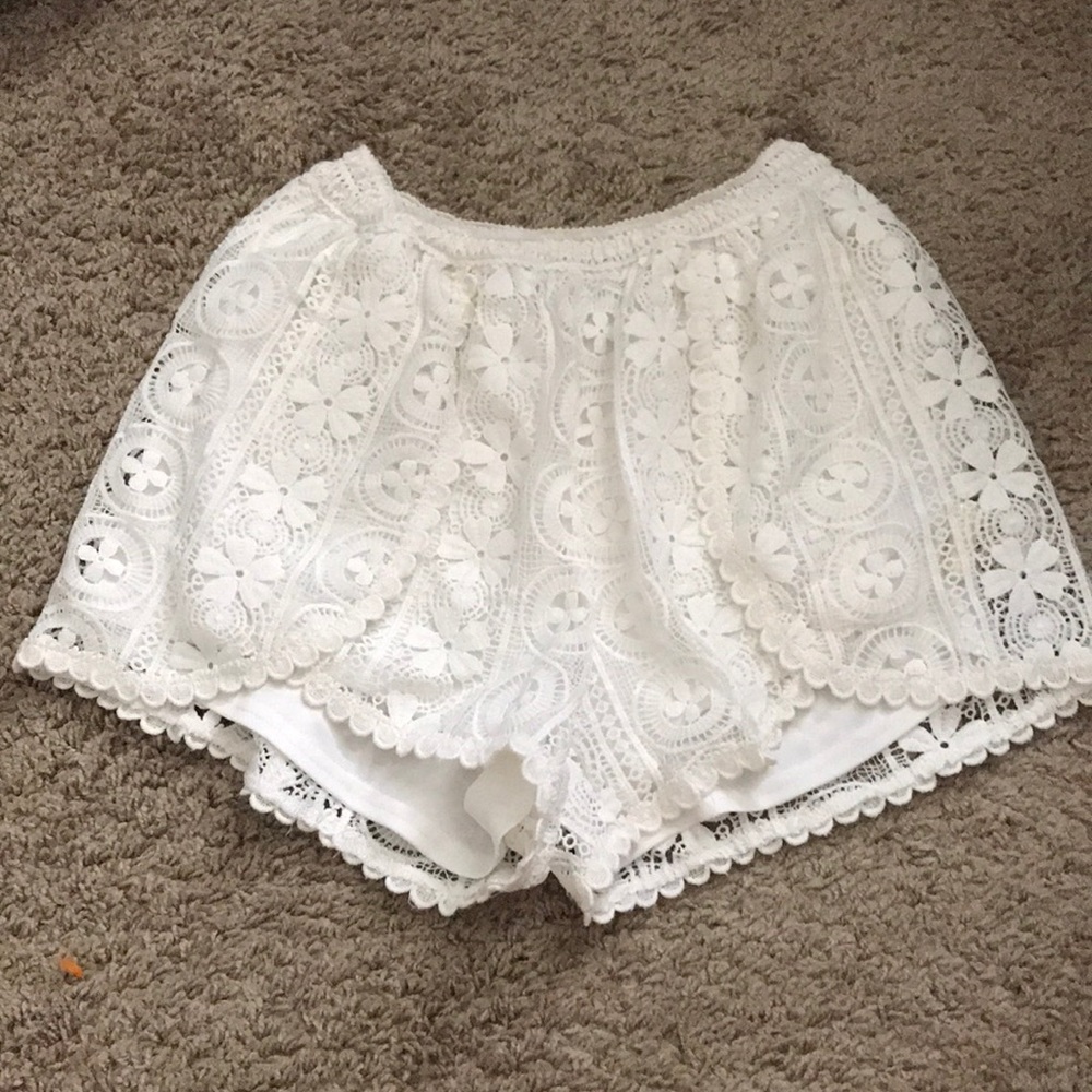 Lace shorts